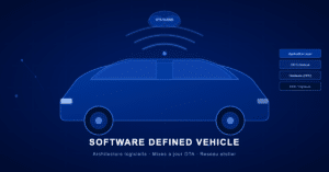 Lire la suite à propos de l’article Software Defined Vehicle (SDV) : architecture, mises à jour OTA et infrastructure réseau pour les ateliers